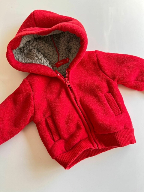 Campera polar roja TisSaia 3m (174)