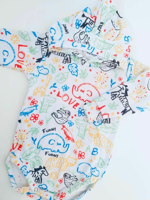 Body capucha Filippo 6-9m(48)