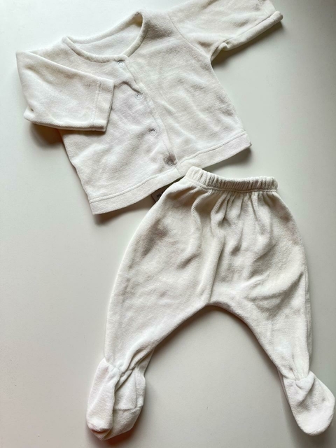 Ajuar de plush blanco Verte reir Trn (238)