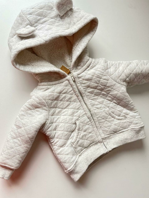 Campera gris con corderito Carters trn (238)