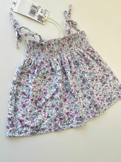 Vestido NUEVO mango 6-12m(248)