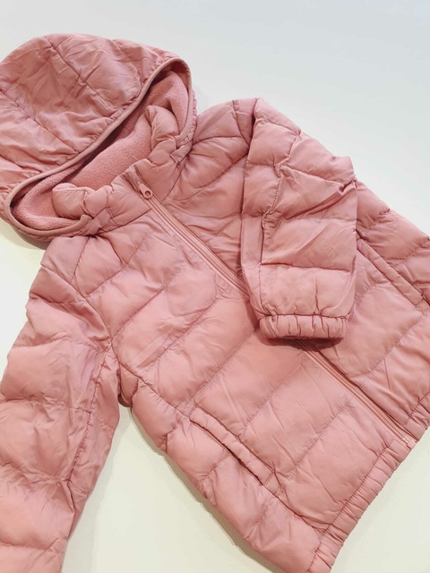 Campera inflable rosa polar Uniqlo 3a(265)