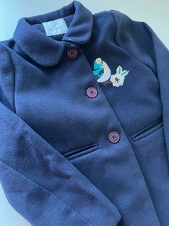 Saco azul paño Pioppa t8a(16) - comprar online