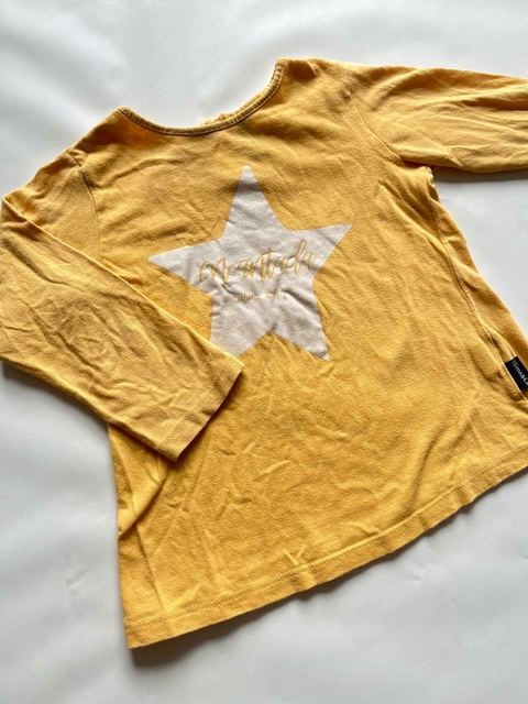 Remera ml amarilla estrella Mimo 3a(28.1)