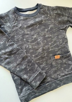 Buzo gris con bolsillo Crayon 10a (210)