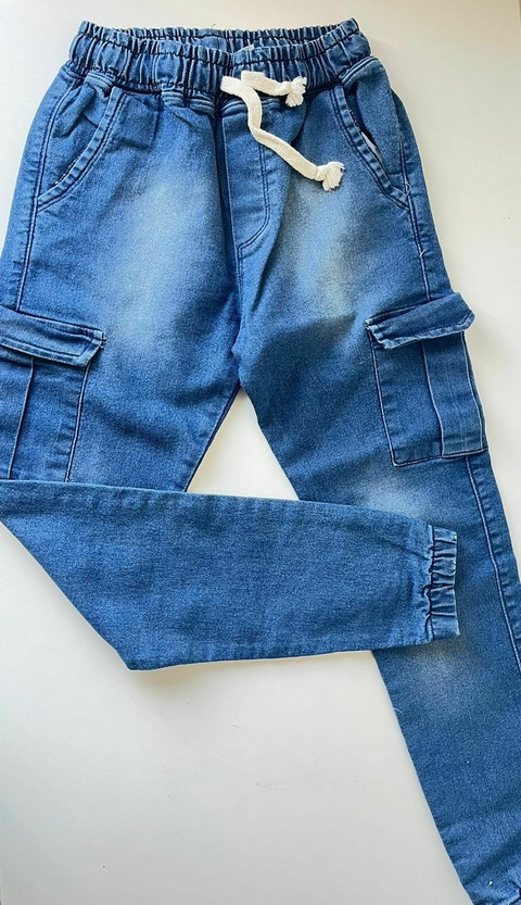 Babucha azul jean t12a (210)