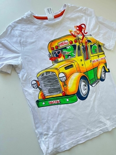Remera blanca colectivo t8 Palomino (210)