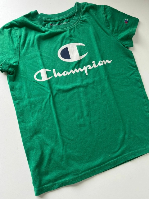 Remera verde Champion t7/8a(01)