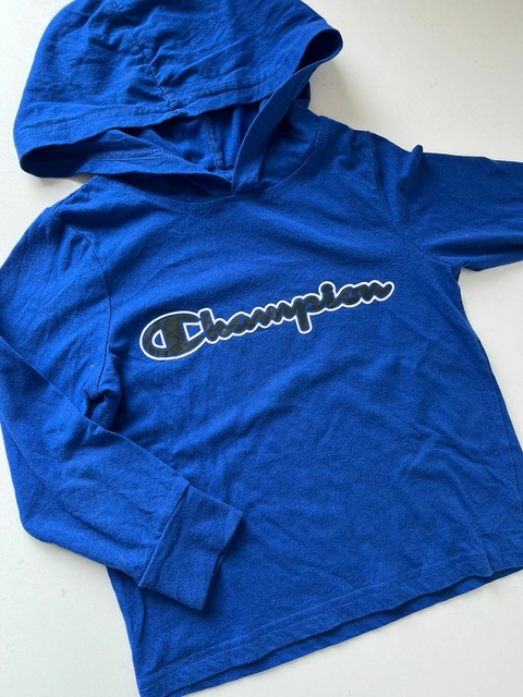 Remera ml azul Champion t4a (01)