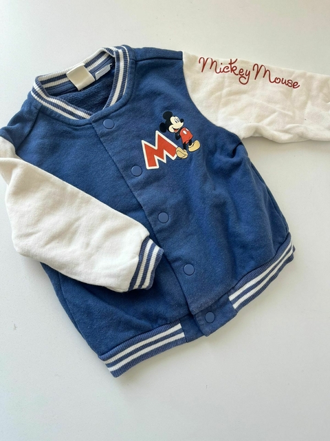 Campera celeste Mickey H&M t6m(307)