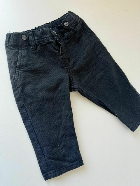 Pantalon de vestir gris H&M t6m (307)