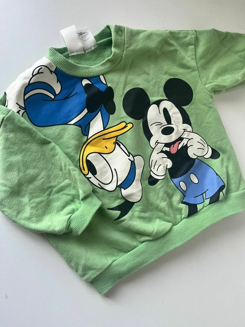BUzo verde MIckey H&M t4/6m(307)
