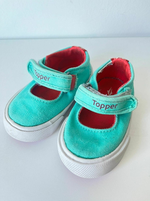 Guillerminas verde tela Topper t18(305)