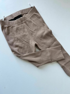 Legging acanalado marron H&M t6m (307)