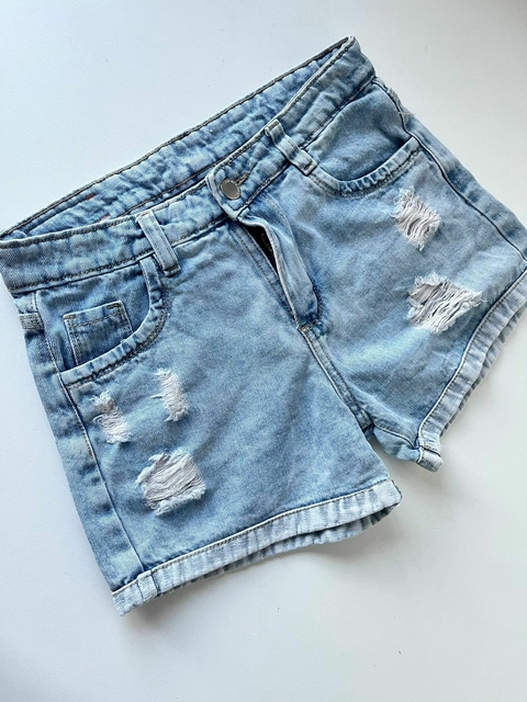Short de jean roturas Zaeta t12a(38)