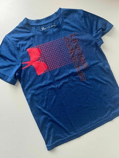 Remera mc azul Heatgear Under Armour t7a (310)