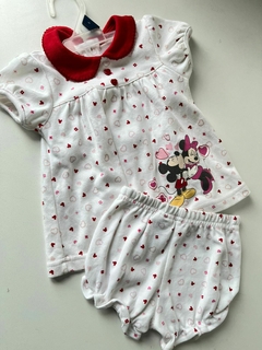 Vestido y cubre pañal Minnie Nuevo t0/3m (310)