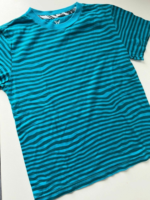 Remera verde y celeste Shaun white t8a (310)