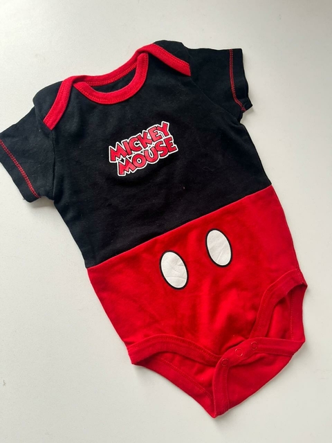Body negro mickey mouse mc Disney 3m (310)
