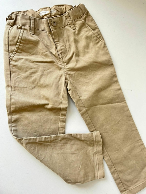 Pantalon beige gabardina Old Navy t 5a (310)