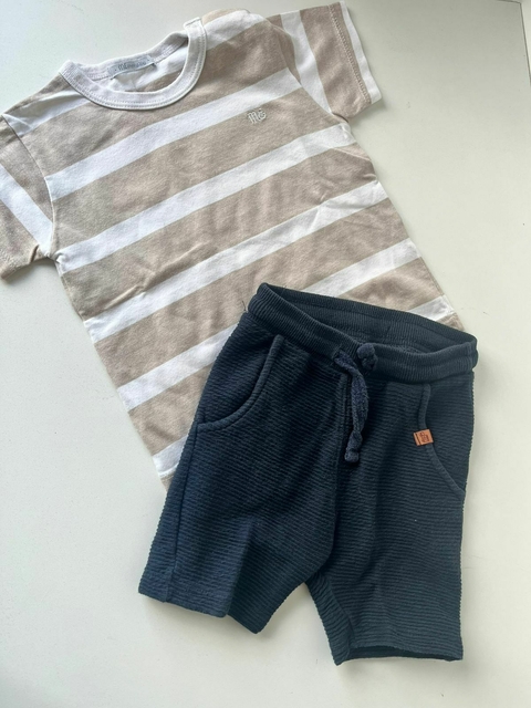 Remera beige y blanca Magdalena Esposito t18m (48.2)