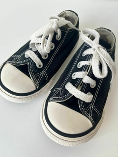 Zapatillas negras tela COnverse t20(48.2)2da seleccion - comprar online