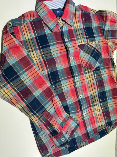 Camisa ml cuadros Mimo t8a(319)