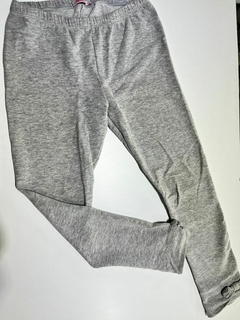 Calza lisa gris moño Magdalena esposito t 6a (336)
