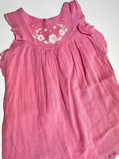 Vestido rosa bambula Cheeky t6a (336)