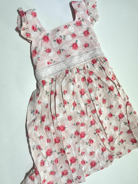 Vestido rosas Clihos t18m(336)