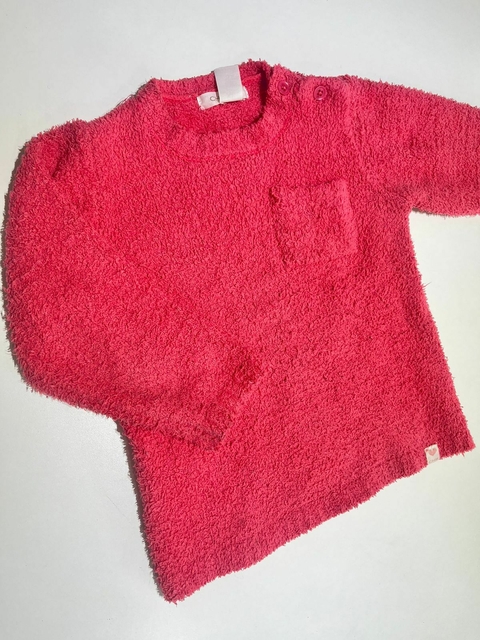 Sweter fucsia bolsillo Cheeky t12-18m (336)
