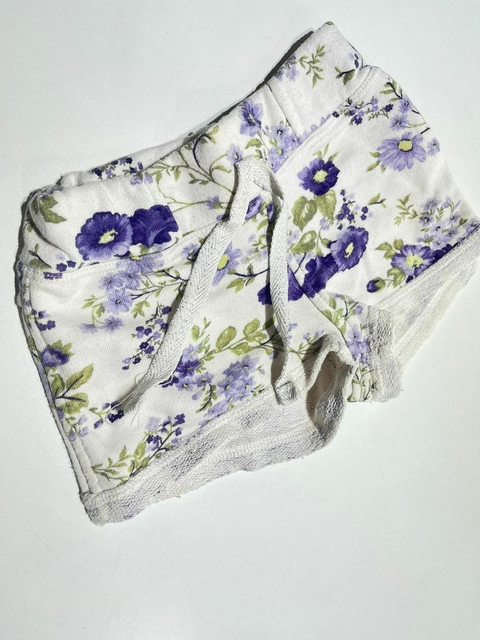 Short balcno flores lilas Mimo t2a(336)