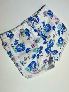 SHort blanco rustico flores GDEB t4a(333)