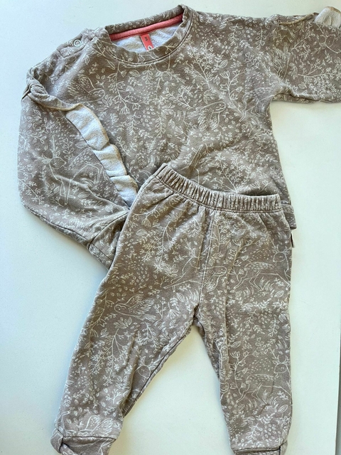 Conjunto de buzo y jogging marron Buddys t12m(327) - comprar online