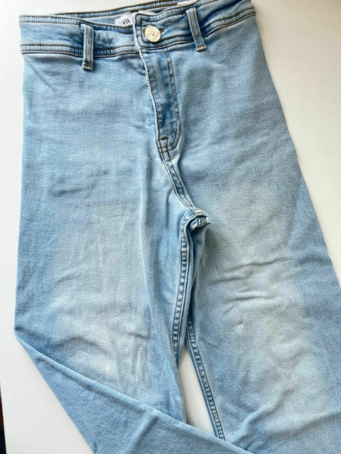 Jean recto celeste Zara t10a(187) - comprar online