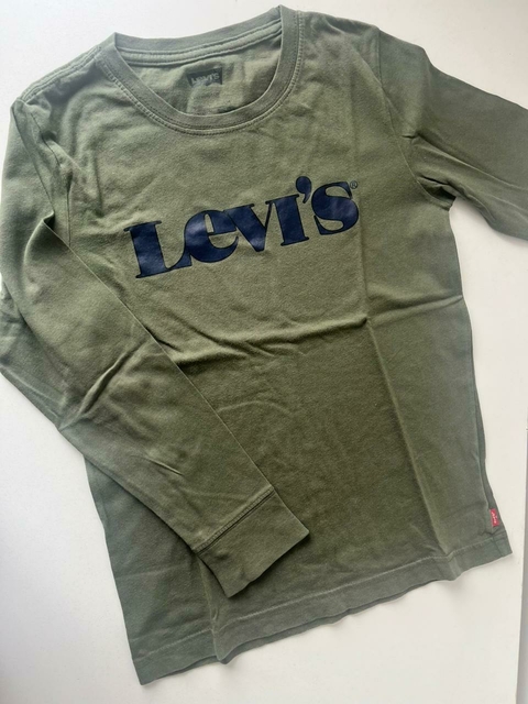 Remera ml verde Levis t10a(187) - comprar online