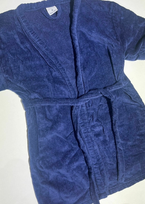 Bata azul de baño t6/8 a(161) - comprar online