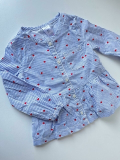 Camilosa lineas y corazones t2 Carters ml(113) - comprar online