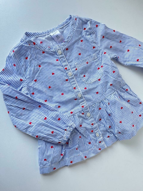 Camilosa lineas y corazones t2 Carters ml(113) - comprar online