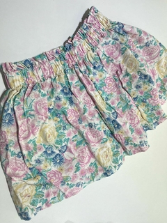 Pollera flores con lazo de vez en cuando 4a(329) - comprar online