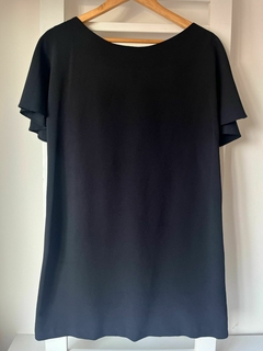 Vestido negro Zara volados espalda tM(ci 08) - comprar online