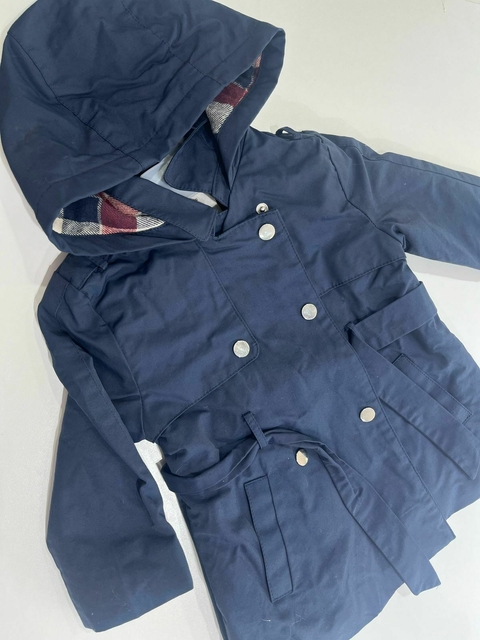 Trench azul con forro t9/12m Zara(347) - comprar online