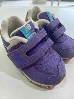 Zapatillas gamuzadas violetas New Balance t20(347) en internet