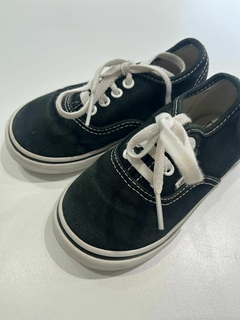 Zapatillas negras Vans t24(347) en internet