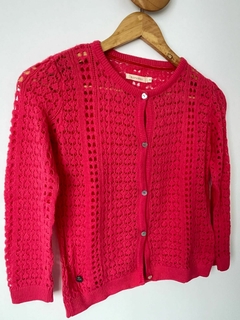 Saquito fucsia calado Rapsodia t10a (352) - Indy circular