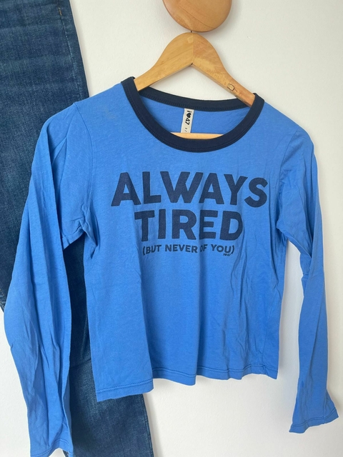 Remera ml Always Tired 47st t2/40 (352) - comprar online