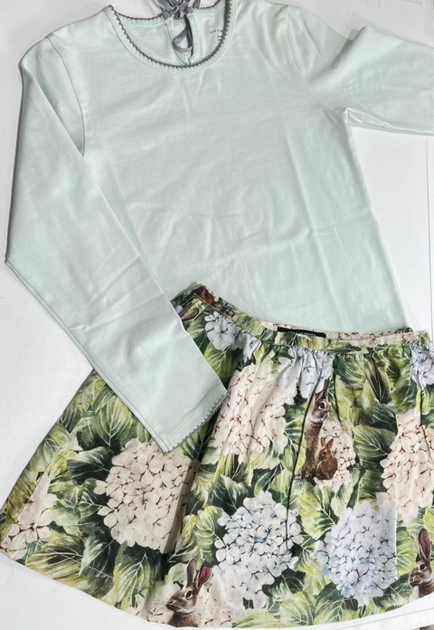 Remera ml aqua Little AKiabara t8a(01) - comprar online