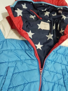 Campera inflable azul y rojo Cheeky 6a(208) en internet