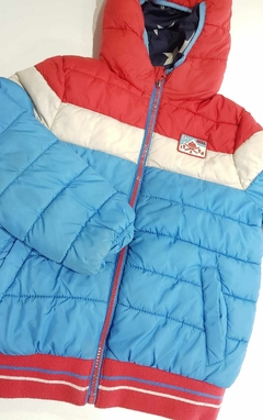 Campera inflable azul y rojo Cheeky 6a(208) - comprar online
