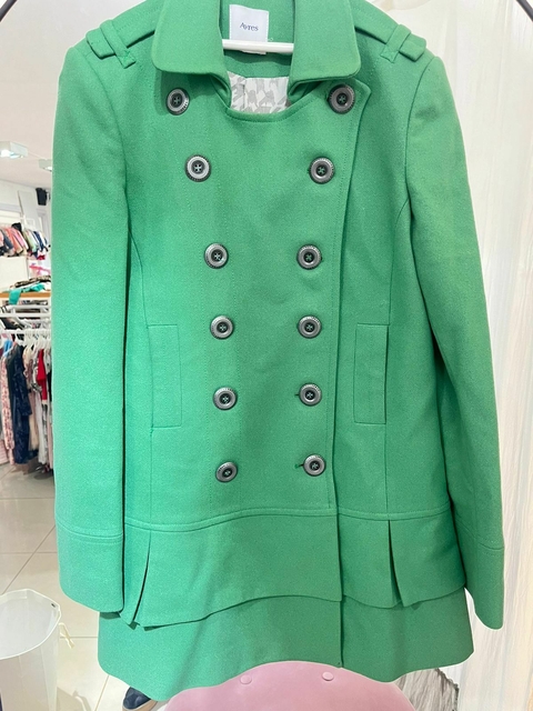 Tapado de pana verde AYRES ts(ci 16) - comprar online